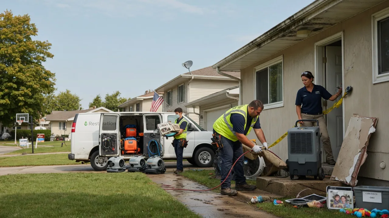 Water Damage Restoration in New Jersey near me